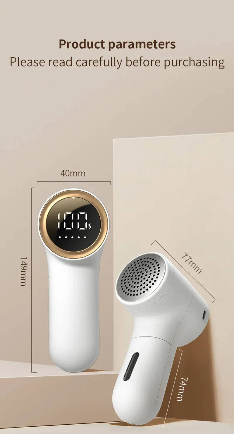 Electric Lint Remover HairBall Trimmer Sweater Defuzzer