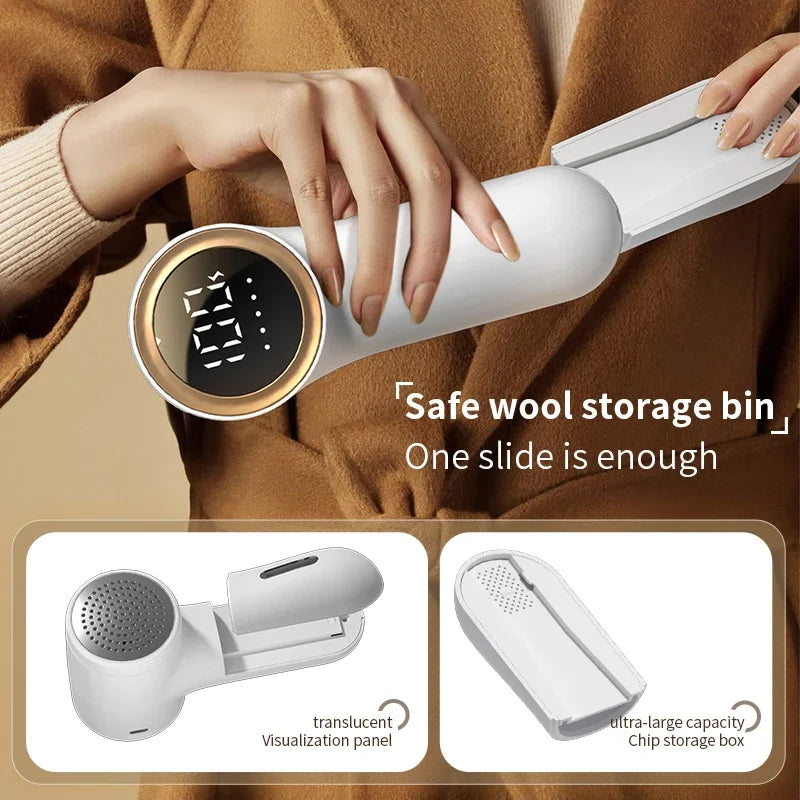 Electric Lint Remover HairBall Trimmer Sweater Defuzzer